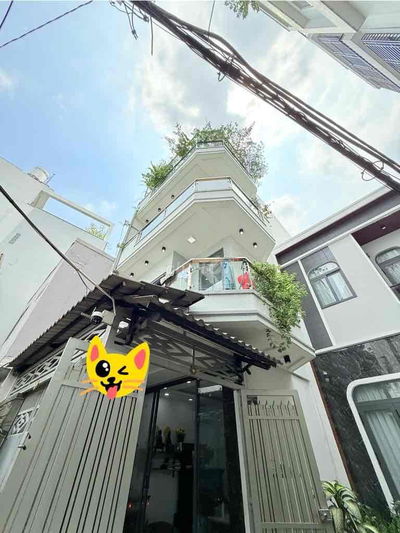 chính chủ nhà 61m², 4 tầng Huỳnh Văn Bánh,gần MT, hẻm sạch,5PN6WC