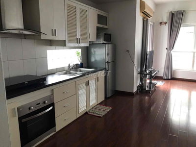 căn hộ rộng 75 m2 1 ngủ riêng 1 khách vào luôn