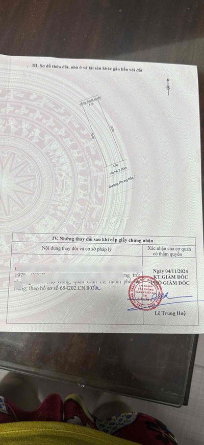 phong bắc 7 100m2 gần Trần quý Hai giá chỉ 4ty có bớt