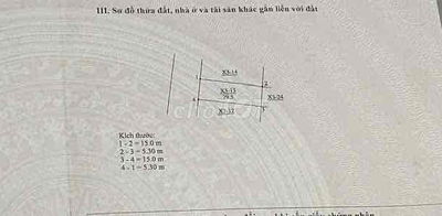 BÁN ĐẤT TÁI ĐỊNH CƯ P. THẠCH BÀN - 79.5m ĐƯỜNG Ô TÔ TRÁNH 11 TỶ