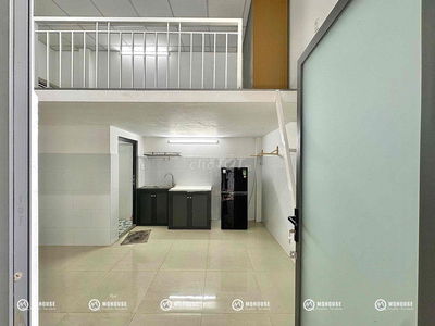 Cho thuê chdv có gác, 40m2, full nội thất khu nhà ga T3 quận Tân Bình