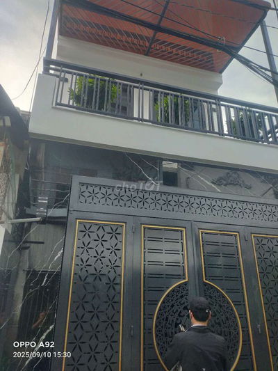 NHÀ NGAY ĐƯỜNG NGUYỄN PHÚC CHU P15 TÂN BÌNH DT 4X18 72M2 , 2TẦN