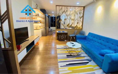 Căn hộ studio rộng 50m2 đầy đủ nội thất River Gate