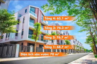 Biệt Thự Tứ Lập Ánh Dương đẳng cấp sống sang. Số lượng hữu hạn