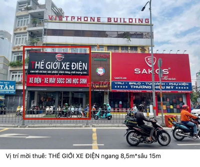 MBKD 127 Hoàng Văn Thụ ,diện tích 100 m2 ,giá thuê 50 tr