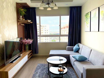 Cho Thuê căn có Nội thất 8,5tr tháng CC Green Town B1 nhà mới. E Nhi