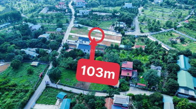 Bán lô đất có 2 mặt tiền 103m2 giá đẹp đầu tư 37 triệu/m2 tại Cổ Đông, Sơn Tây - Hà Nội
