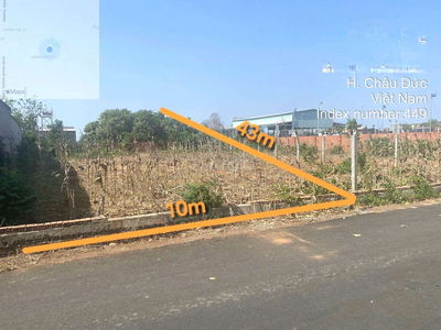 💥  Ngân hàng thanh lý tài sản BĐS tại Nghĩa Thành 27, Châu Đức, BRVT.