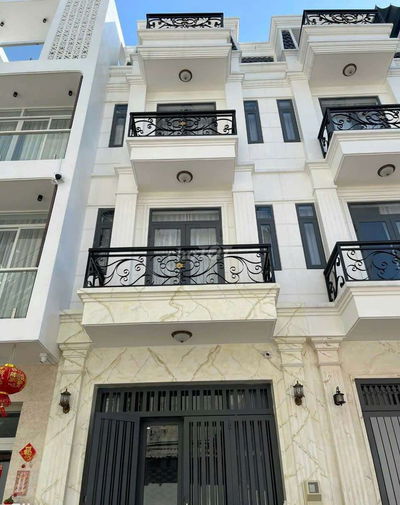 CHO THUÊ NHÀ MỚI ĐẸP HẺM VIP ĐƯỜNG TÔ HIỆU 4 TẦNG 4 PN _18 TRIỆU/TH