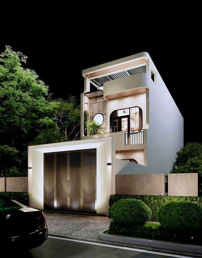Nhà trệt lầu hiện đại mặt tiền hẻm 109 nguyễn thái bình gần trườngcấp2
