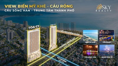 CH Cao Cấp Sun Costa Full Nội Thất-View Biển- Giá CĐT chỉ 2.5tỷ -Chiết khấu 14%-0934 702 *** Ms.Mến