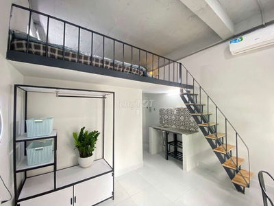Phòng trọ có gác rộng 30m2 ở được 3-4 người gần khu văn thánh