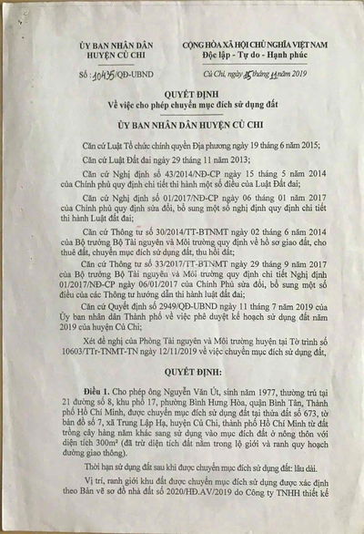 DT 3.000m2 846m2 THỔ CƯ bán có nhà có điện nước (TL)