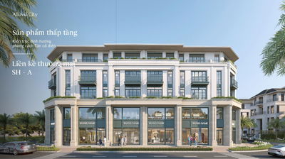 Quỹ Độc quyền Alluvia City Liền kề 120m2 Shophouse đối diện chung cư giá tốt - Trực tiếp Chủ đầu tư