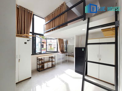 🔵Duplex cửa sổ thoáng ngay cầu 3/2 gần UEH, HUFLIT, Bách Khoa, Hoa Sen