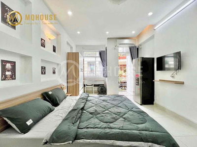 CĂN HỘ STUDIO BANCOL🏡MÁY GIẶT RIÊNG✅TRẦN HỮU TRANG PHÚ NHUẬN