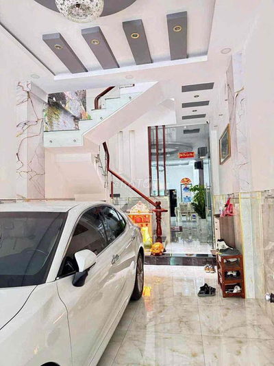 BÁN NHÀ ĐẸP 4 Tầng MẶT TIỀN Đường TÂN HƯƠNG nối dài. 118m2 Giá 9.6 Tỷ
