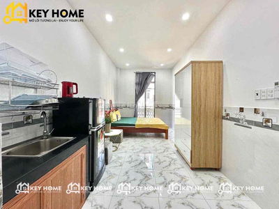 trống sẳn phòng ban công siêu thoáng gần vlu và iuh cho xe điện