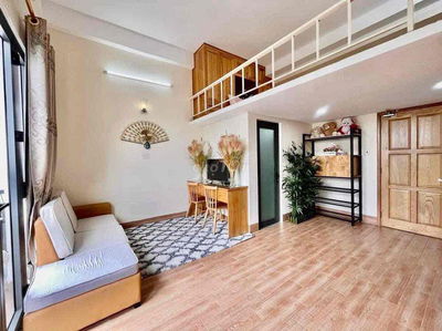 DUPLEX BAN CÔNG 40M2 NGAY CÔNG TRƯỜNG DÂN CHỦ MỚI 100%