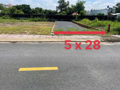 CẦN BÁN LÔ ĐẤT 140m2 THỔ CƯ ,MẶT TIỀN ,ngay TPT, CỦ CHI.SHR GIÁ 1,5TY