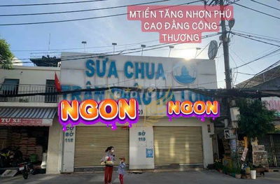 Mặt bằng nhà TĂNG NHƠN PHÚ - Cao đẳng công thương, 7x22, 2PN-1WC
