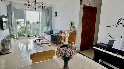 Chính chủ cho thuê ch 80m2 tầng cao full nội thất cc Hưng Phát, Nhà Bè