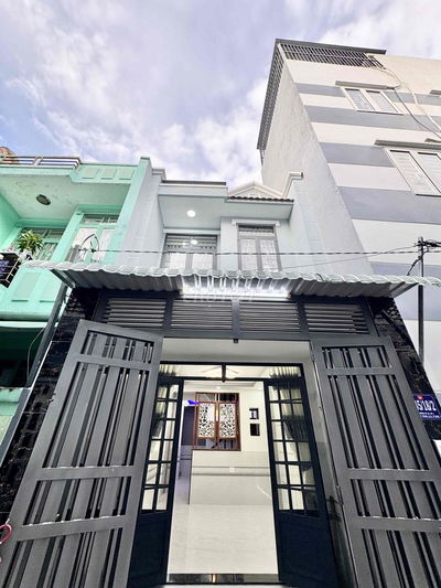 NHÀ 1 LẦU MỚI - HẺM XE HƠI - GẦN HÃNG BIA TIGER - SIÊU THỊ MEGA