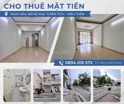 CHO THUÊ MẶT TIỀN ĐẸP – NGAY ĐẦU BỜ KÈ MẠC THIÊN TÍCH – MẬU THÂN
