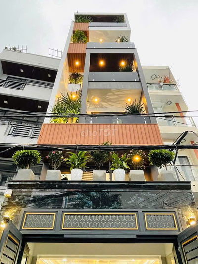 SIÊU PHẨM NHÀ ĐẸP- 652A Cộng Hoà P.12 Q.TB- 5x20 450m sàn CÓ THANG MÁY
