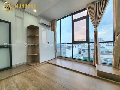 1PN TÁCH BẾP CỬA KÍNH THOÁNG NGAY TÂN PHÚ