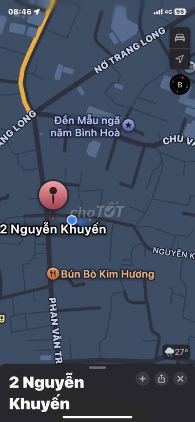 Bán  đất mặt tiền đường Nguyễn khuyến.p 12-trung tâm bình thạnh-