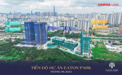 68 suất nội bộ - CHIẾT KHẤU 8% và ngân hàng hỗ trợ 0% LS 24 tháng tại tháp cuối A3-A4 Eaton Park