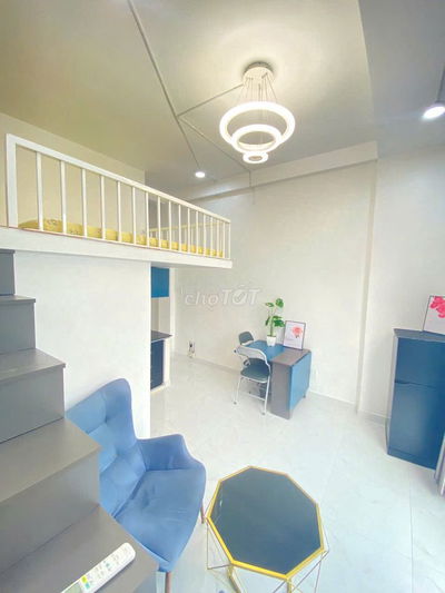 DUPLEX ĐẦY ĐỦ NỘI THẤT CAO CẤP có BAN CÔNG 28M2 CHO THUÊ, Nguyễn Bặc