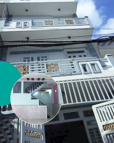 Cho Thuê Nhà 3 Lầu Mới Giá Rẻ Hẻm Đường HT 13, P. Hiệp Thành Quận 12