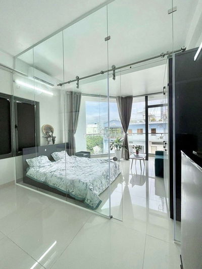 💥Thuê 1PN Full nội thất bancol 40m2- Nơ Trang Long Bình Thanh-Thoáng