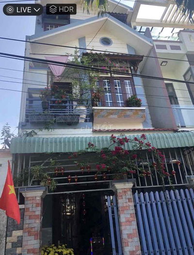 nhà 3 tầng đẹp đường ô tô thông Hoà Thọ Đông