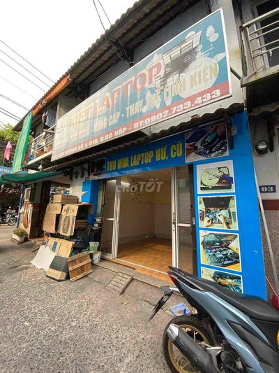 Phòng trọ mặt tiền đường 48m2 (trệt+gác suốt) vừa ở vừa kinh doanh