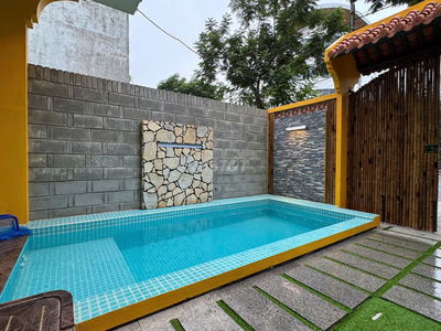 Nhà 3 tầng KDT Nam Việt Á – Hồ bơi mini, full nội thất hiện đại