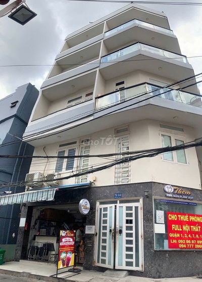 Toà Nhà 6 Tầng Trần Hưng Đạo (8mx9,3m). Giá 21 tỷ