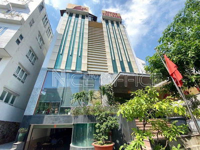 Bán toà nhà hẻm 8m đường Võ Thị Sáu, dt 429m2, 8 lầu. Gần UBND quận 3