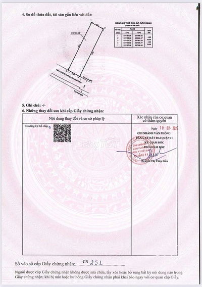 Bán Đất Đường 100 Bình Thới P14 Quận 11. 64m2.