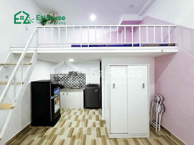 PHÒNG CHO THUÊ GIÁ TỐT - DUPLEX GÁC CAO - FULL NỘI THẤT CAO CẤP - MGR