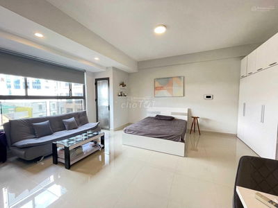 Studio 40m2 Botanica Premier (Hồng Hà) Full NT + nhà đẹp như hình