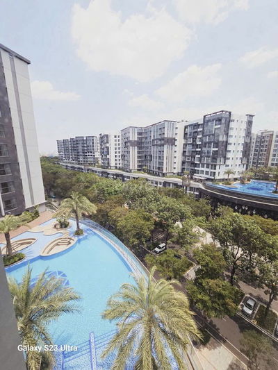 Cho thuê căn góc 3PN, 2WC, 27tr, full nội thất, Diamond Celadon city