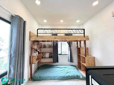 STUDIO GIƯỜNG TẦNG CỬA SỔ SIÊU THOÁNG