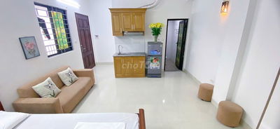Căn hộ 1k1n và studio đủ đồ dt 28-32m2 ngõ chợ khâm thiên Đống Đa
