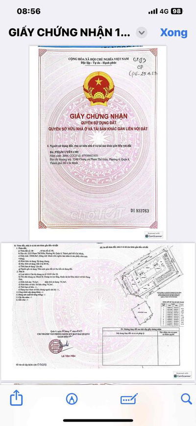Cần tiền du học cần bán gấp căn hộ 3PN Green River quận 8 chỉ 4,13 tỷ