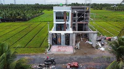 NHÀ LẦU MỚI gần THPT Tân Hiệp Bảo Hành Kết Cấu 10 năm