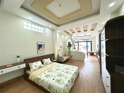 Căn Hộ Studio Tách Bếp 45m2 Full NT Bancol Giặt Riêng Ở Được Liền