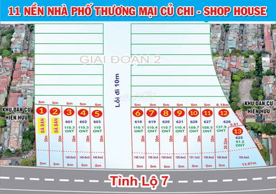 Bán sỉ 10 lô đất mặt tiển đường Tỉnh Lộ cho nhà đầu tư mua sỉ bán lẻ